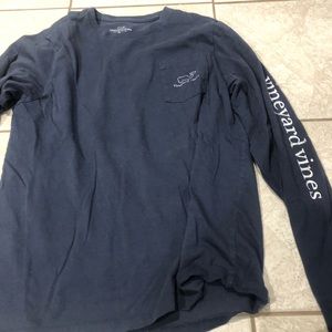 Boys Vineyard Vines XL size 18 blue long sleeve t
